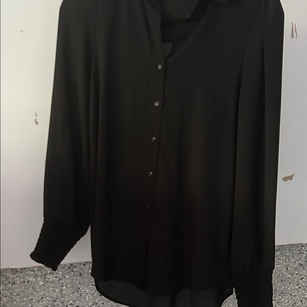 Elegant Black Women's Blouse